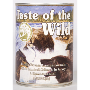 Taste of the Wild Dog Can Pacific Stream 12/13.2oz taste of the wild, canned, pacific stream, dog food, dog